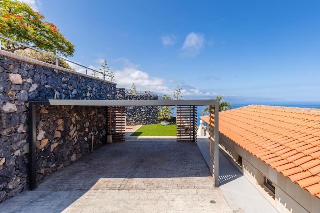 Villa Con Vistas Al Teide En El Norte De Tenerife El Pris Bagian luar foto